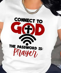 T-Shirt - Connect To God (Size L)