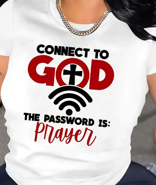 T-Shirt - Connect to God (Size XL)