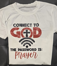 T-Shirt - Connect to God (Size XL)