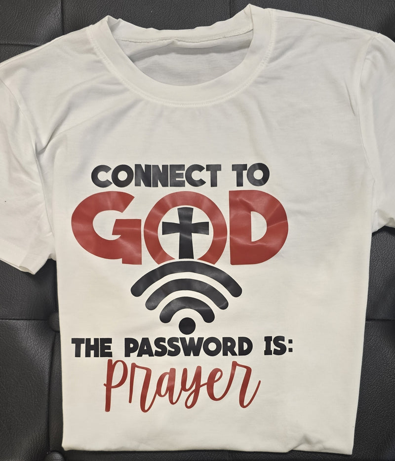 T-Shirt - Connect To God (Size L)