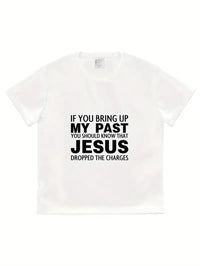 T-Shirt - Jesus Dropped the Charges (Size XL)