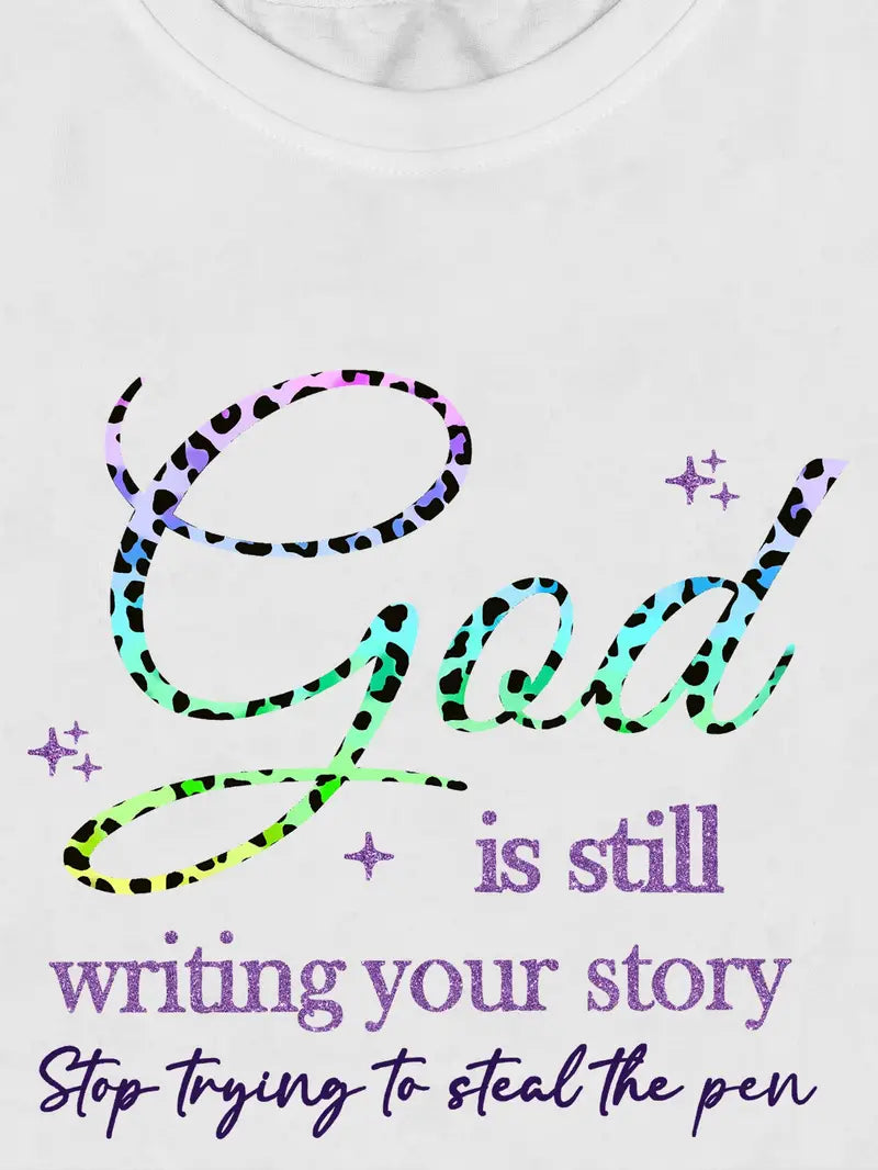 T-Shirt - God Is Writing Your Story (Size XXL)